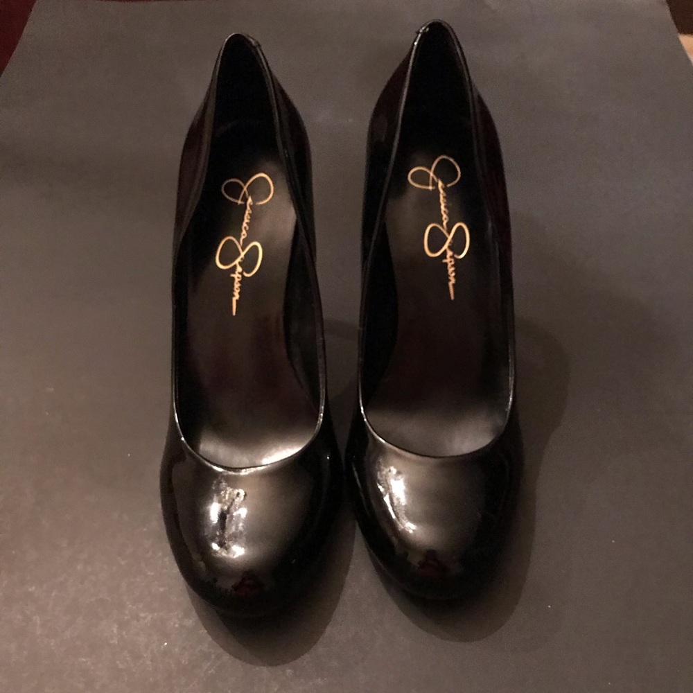 Cute black high heels
